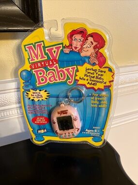 Vintage 1997 NIP My Virtual Baby - interactive 4 stages - baby child teen adult
